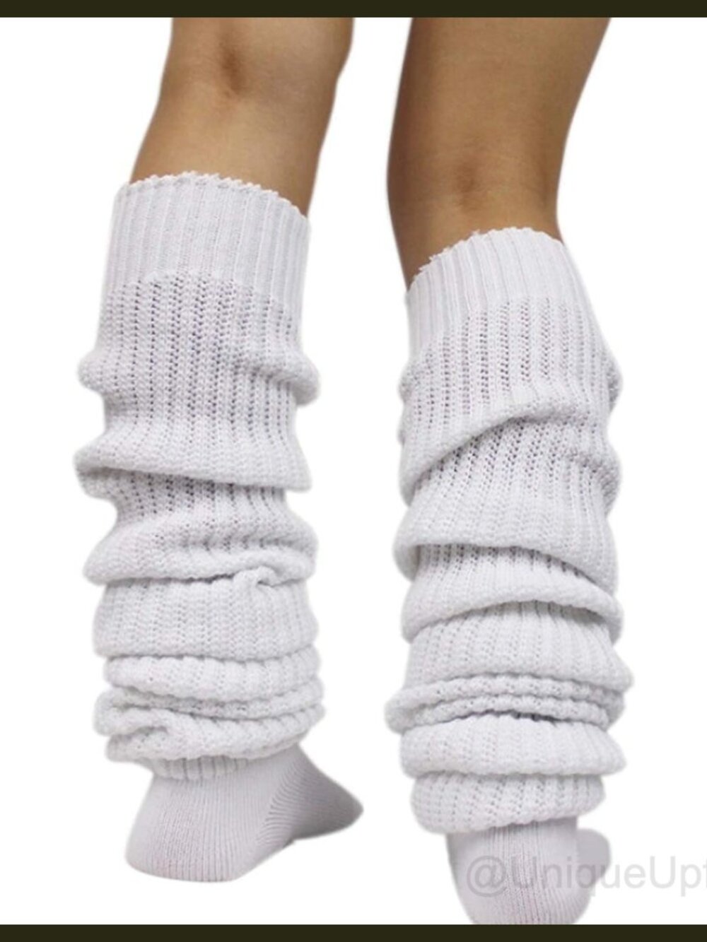 Women's Extra Long Knit Loose Slouch Socks Japanese Lolita Leg Warmers